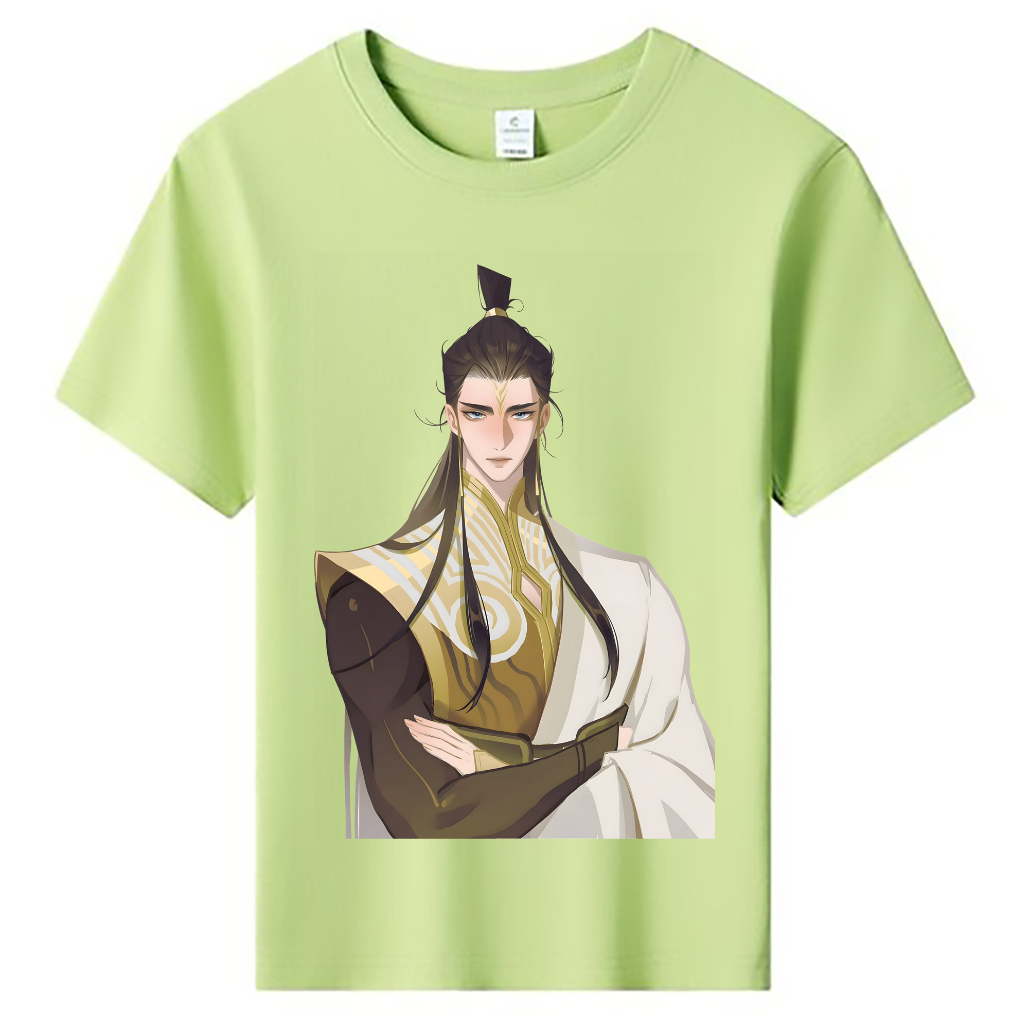 （画像用） Ne Zha 2 ナタ 魔童の大暴れ 綿100％キッズTシャツ（フロントプリント）
